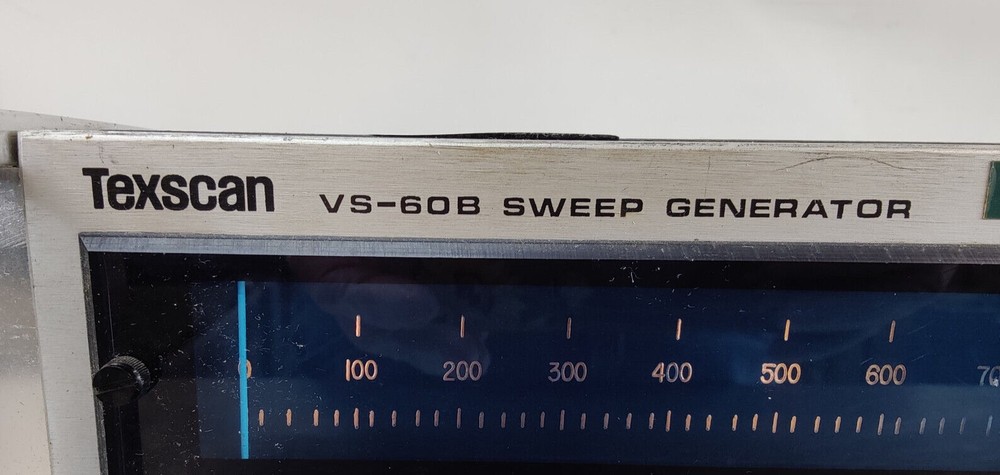 Texscan Sweep Generator Model Number # VS-60B Tested & Working