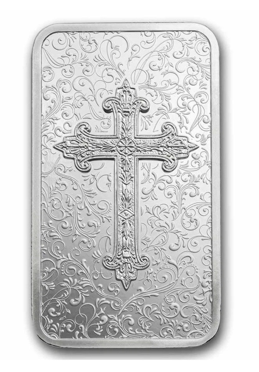 Cross of Christianity 1 oz Silver Bar PAMP Suisse 2026 Niue BOX 5000 Made SEALED
