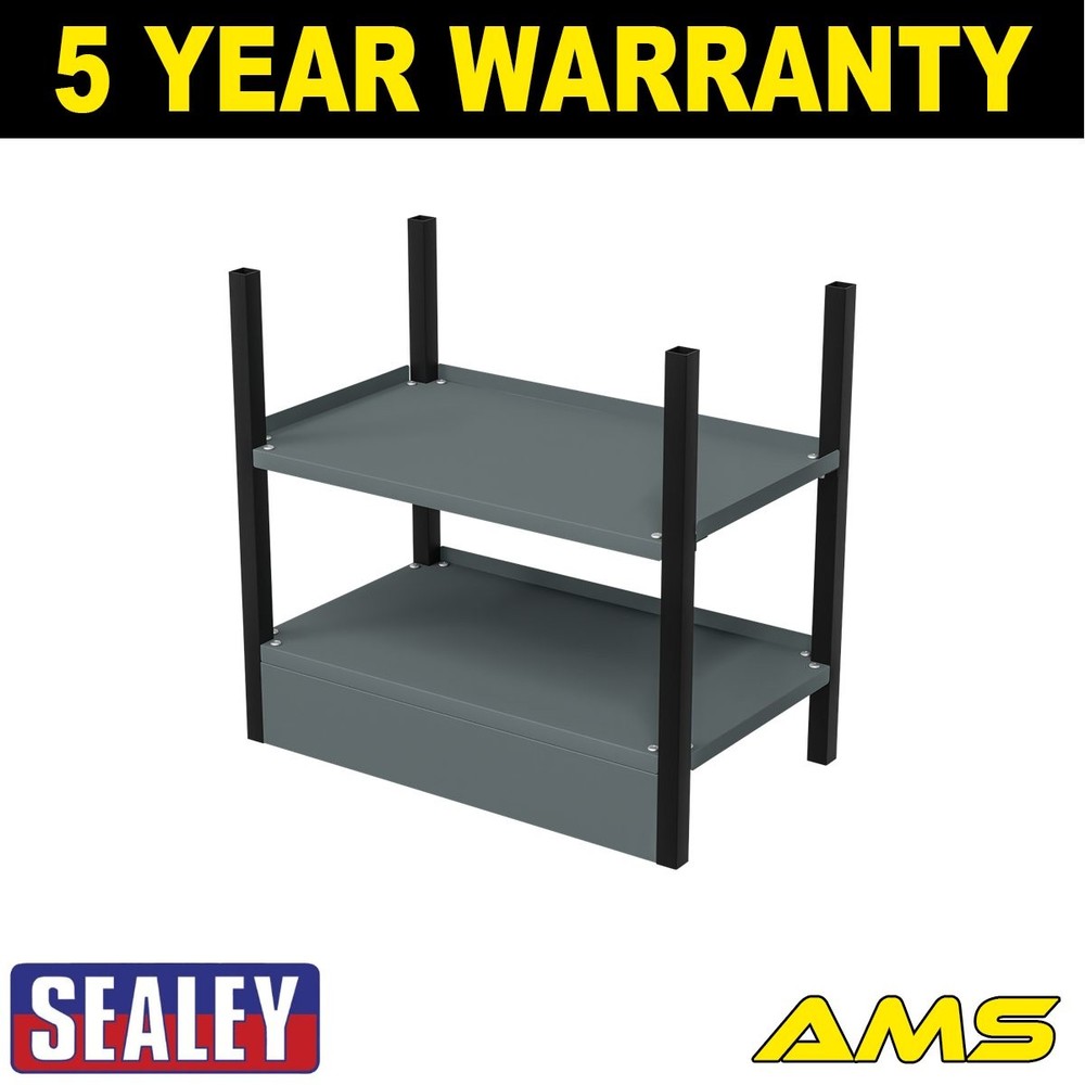 Sealey Modular Storage Base unit 2 Shelves 580mm APMRB1
