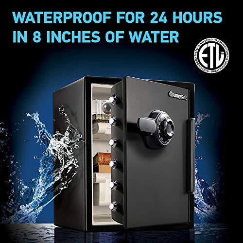 SentrySafe Black Fireproof Waterproof Assorted Sizes , Styles , Pattern Names