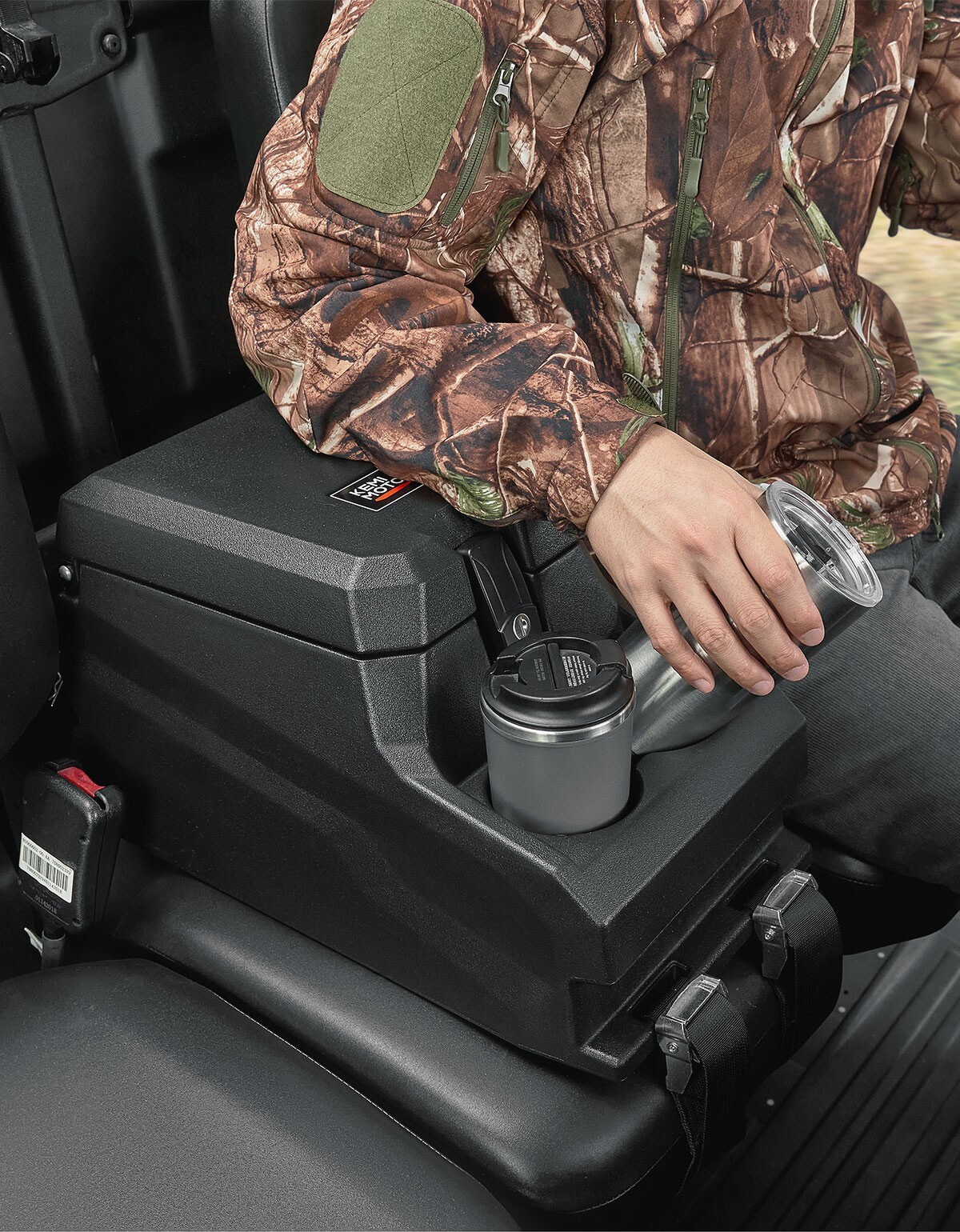 For Can am Defender HD5 HD7 HD8 HD9 HD10 Bench Seat Center Console Armrest Box