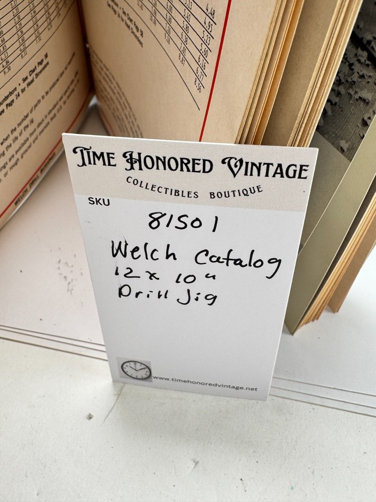 Tools Catalog Hardware Welsh Drill Bushings co catalog 1968 binder tooling