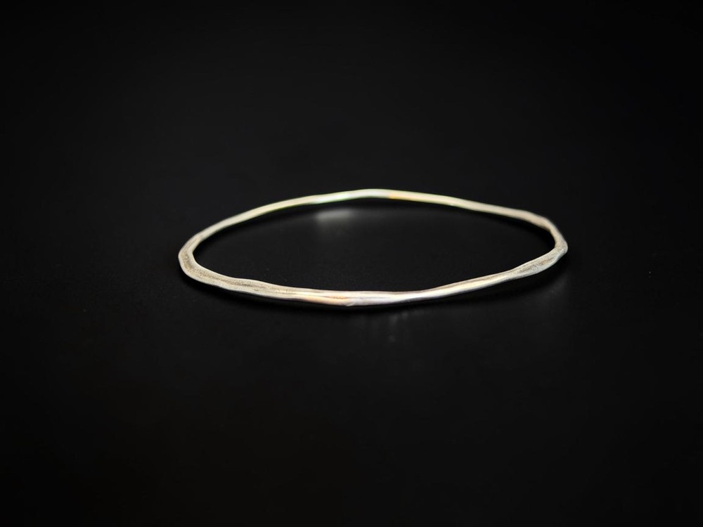 Vintage 925 Sterling Silver Stackable Bangle Bracelets Lot 5 Mixed Pattern 24g