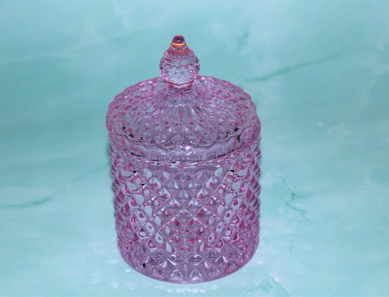 5 PCS Luxury Empty Candle Jars. Pink