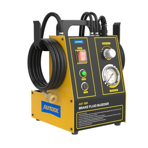 Automatic Brake Fluid Bleeder Exchanger Machine 110V with 17PC Adapter Set