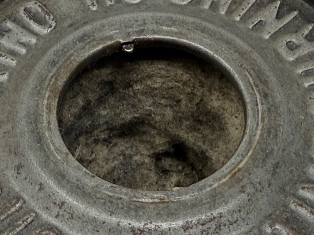 packing or wadding for inside a short globe railroad lantern fount
