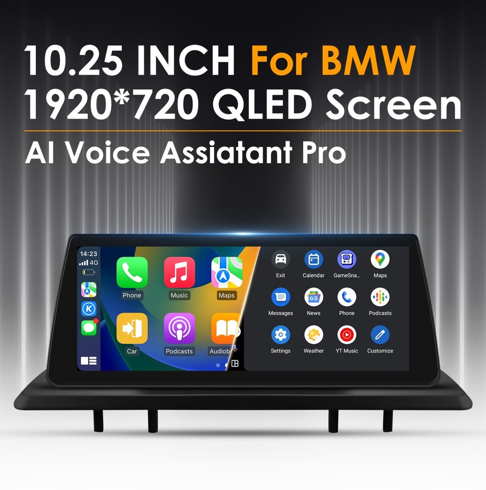 10.25" For BMW E81 E82 E87 E88 Without Screen Android Car Stereo Radio Head Unit