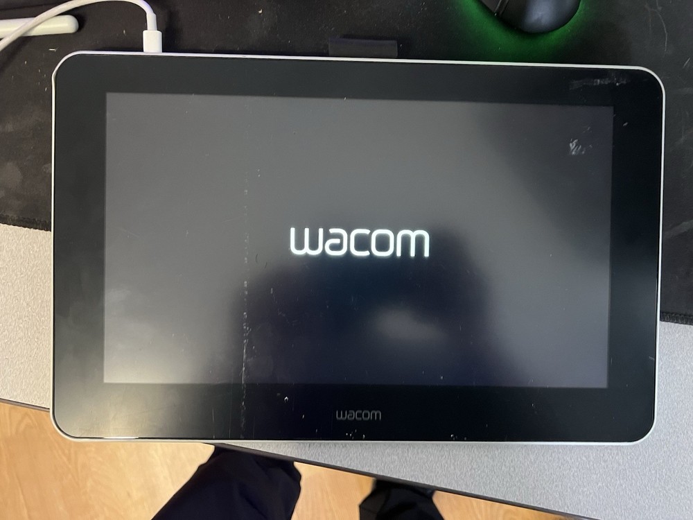 Wacom One 13.3" Digital Drawing Tablet – LCD ONLY – Powers On – UNTESTED – Read