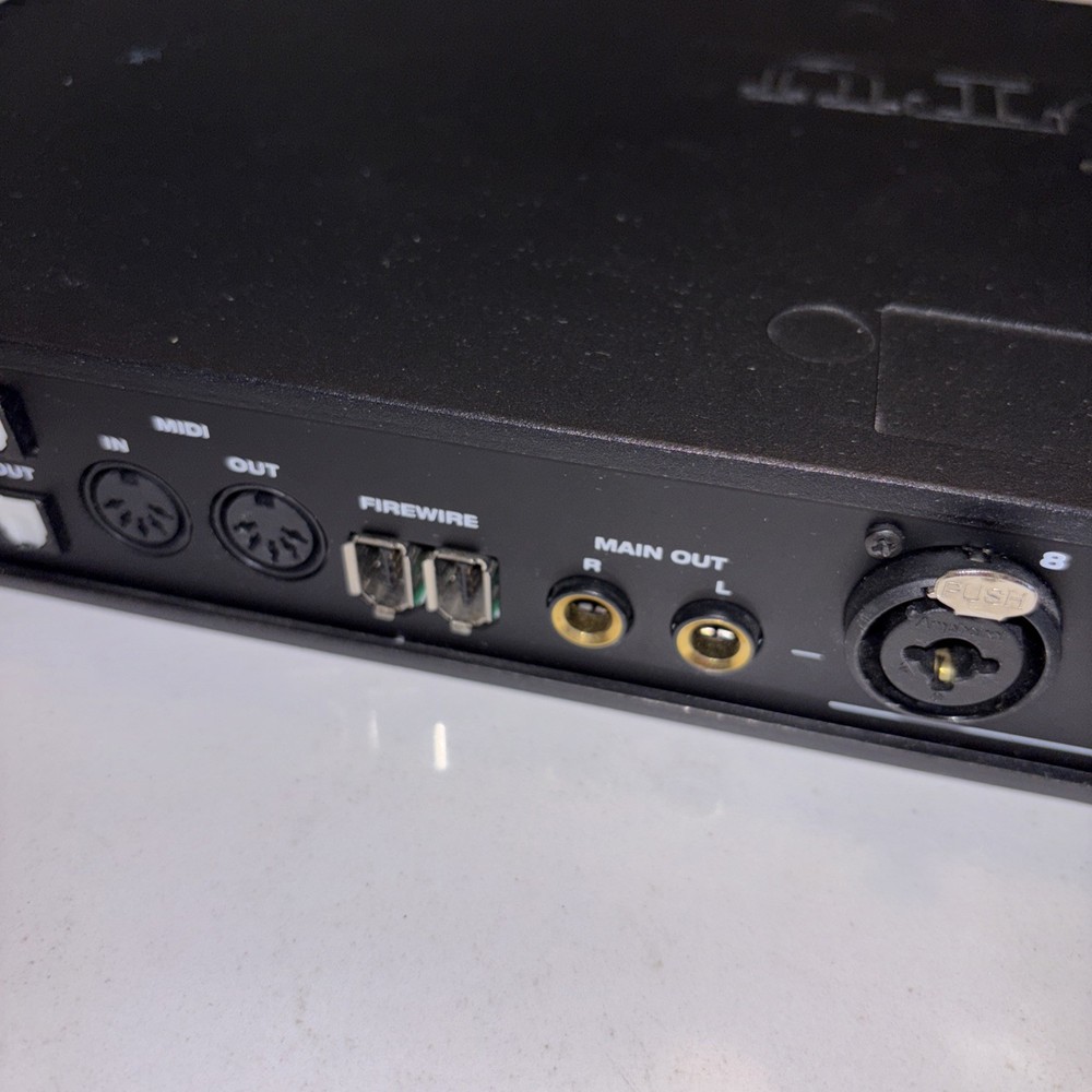 MOTU 8Pre Audio Recording Studio Interface ADAT 8 Channel Firewire Untested