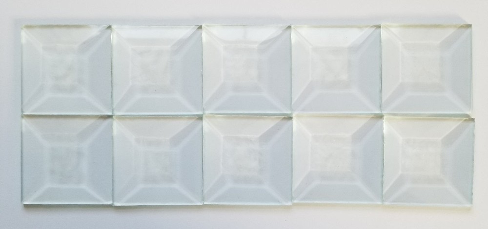 2 Inch Square Glue Chip Bevel