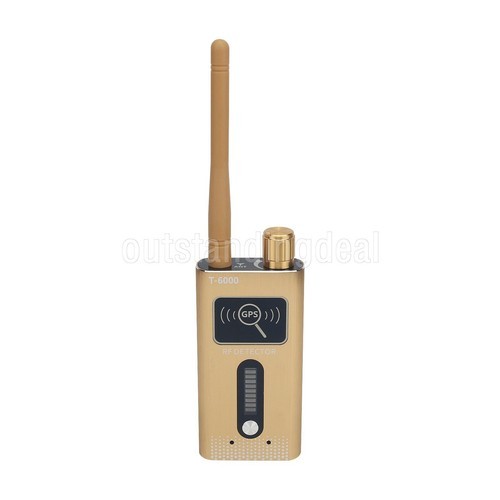 Powerful GPS Detector Wireless Camera Finder Bug Detector GPS Tracker Gold New