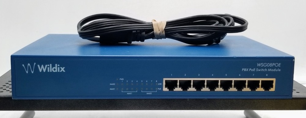 WILDIX WSG08POE PBX POE SWITCH MODULE