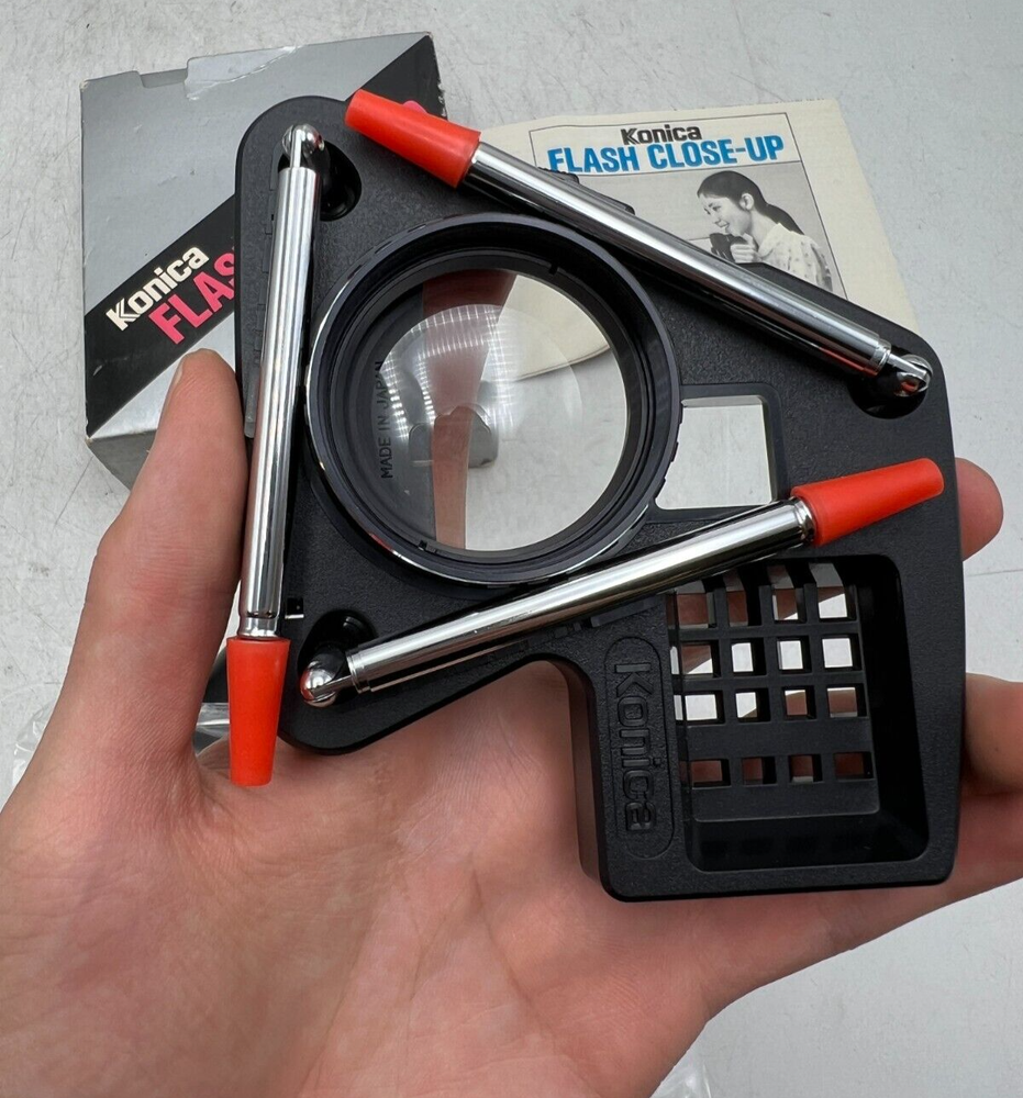 Konica Flash Close Up Attachment For Konica C35 AF, EF, Or EFP Cameras