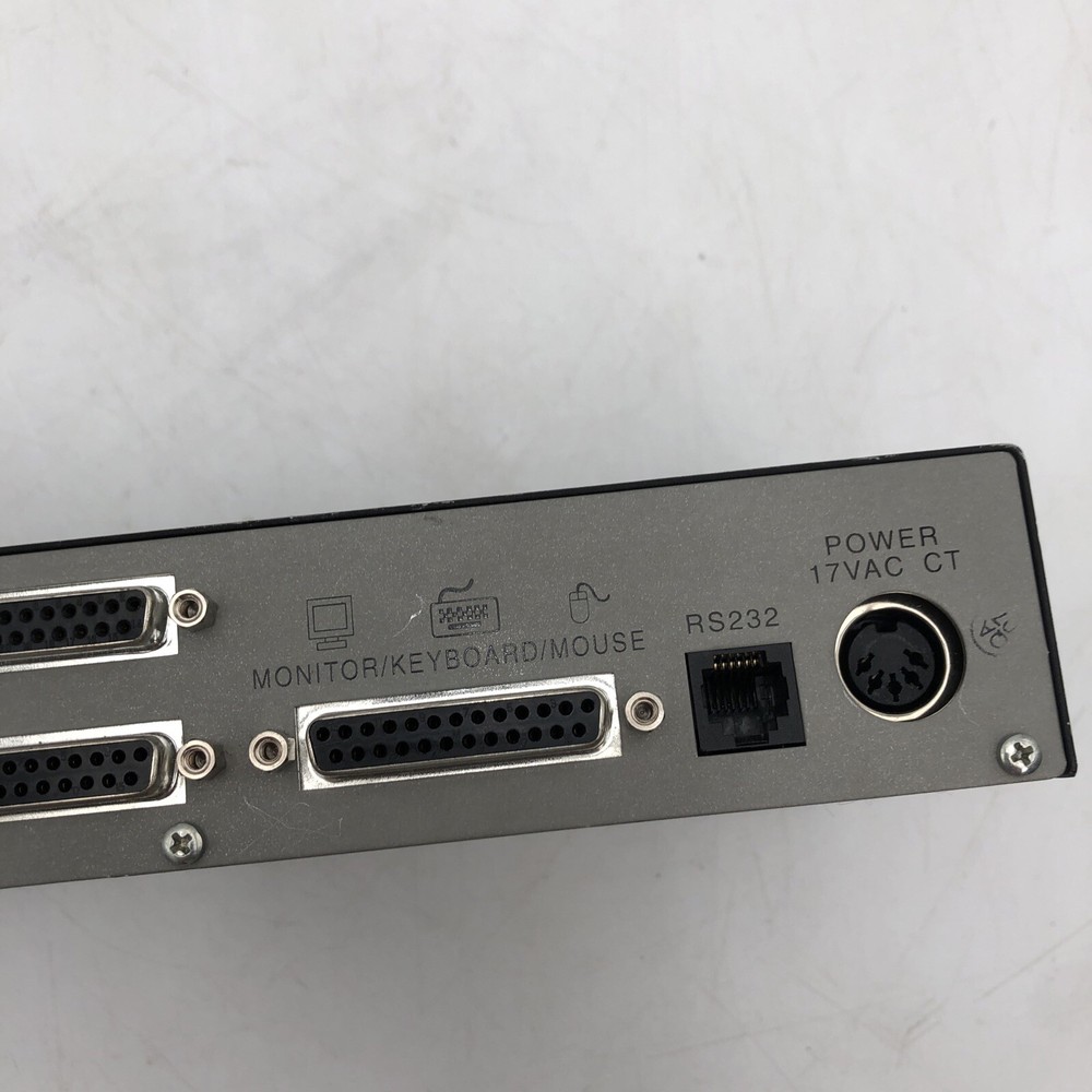 USED BLACK BOX SW722A-R3 SERVSWITCH KVM SECURE SWITCH UNTESTED READ
