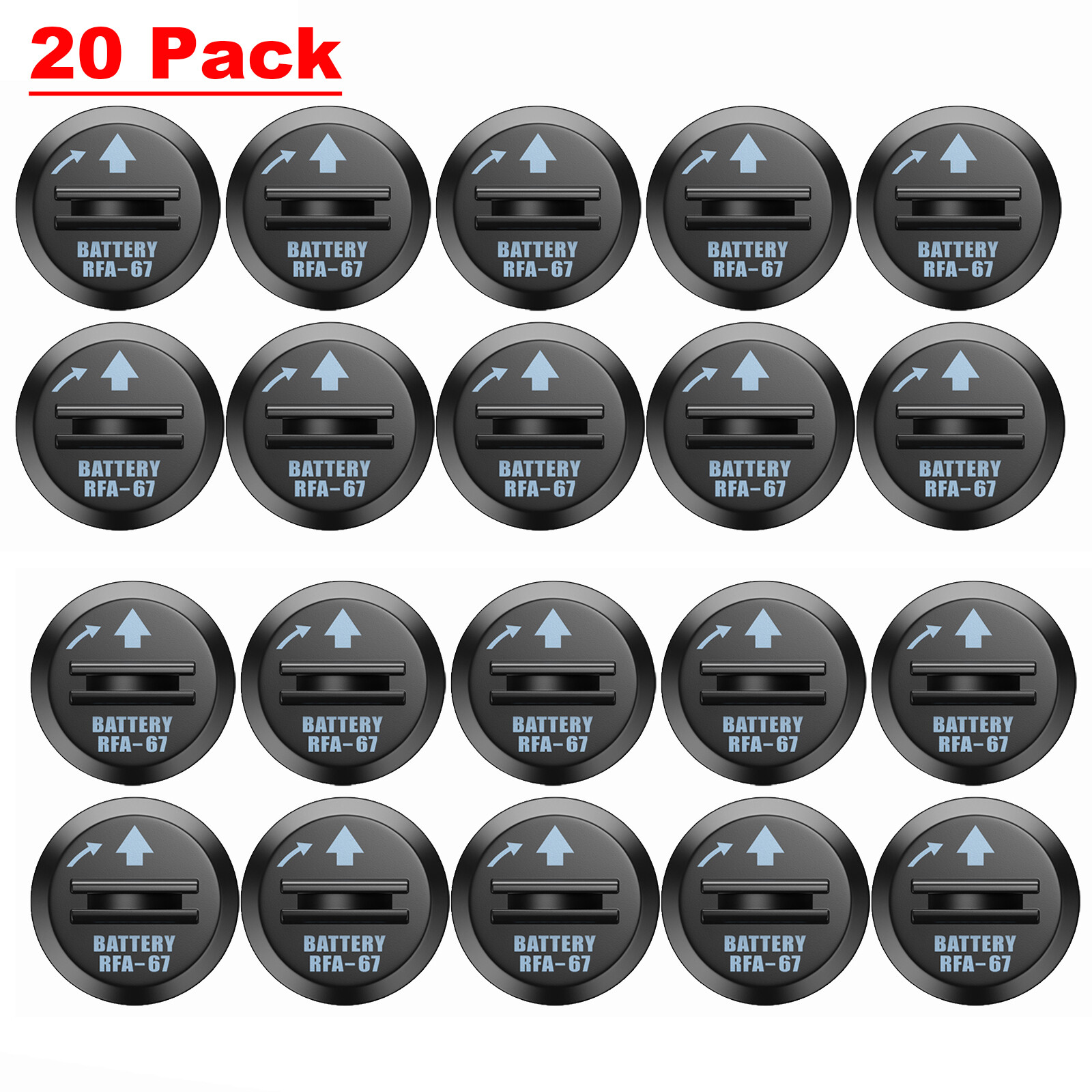 20Pack Compatible RFA-67 6V Pet Dog Collar Replacement Battery For PetSafe