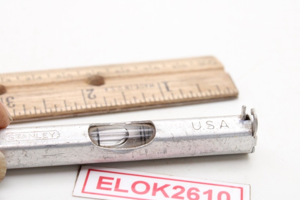 Stanley Tools Masonry String Line Level 3" Long Bubble Vial USA Made