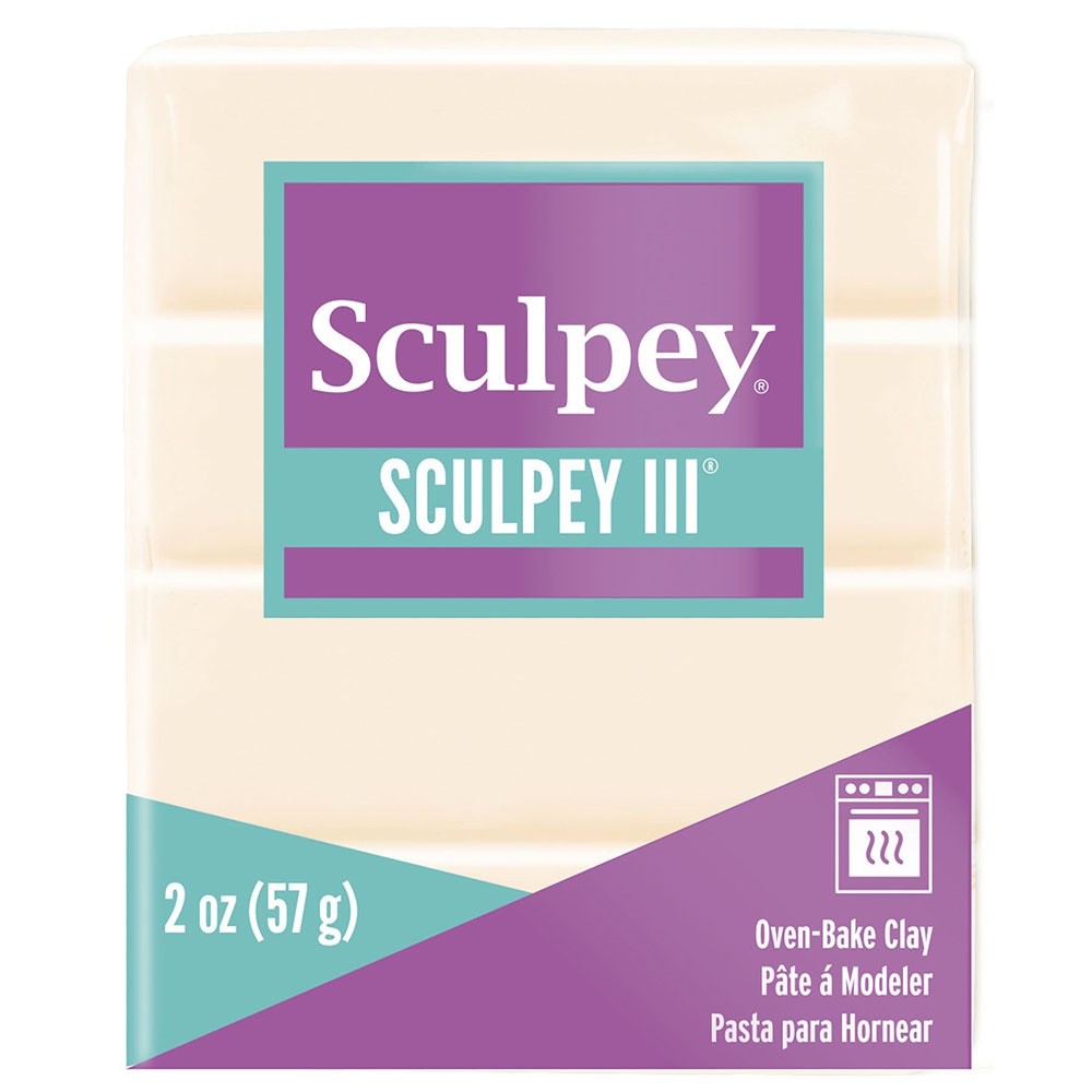 Sculpey III Oven-Bake Clay 2oz-Translucent