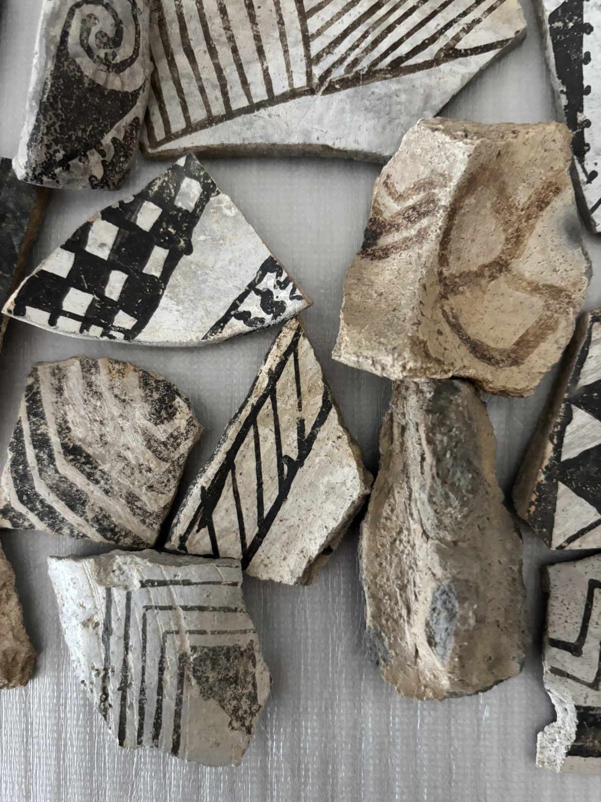 Ancient Anasazi Native American 1-3” Pottery Shards Arizona L10-A FREE SHIP