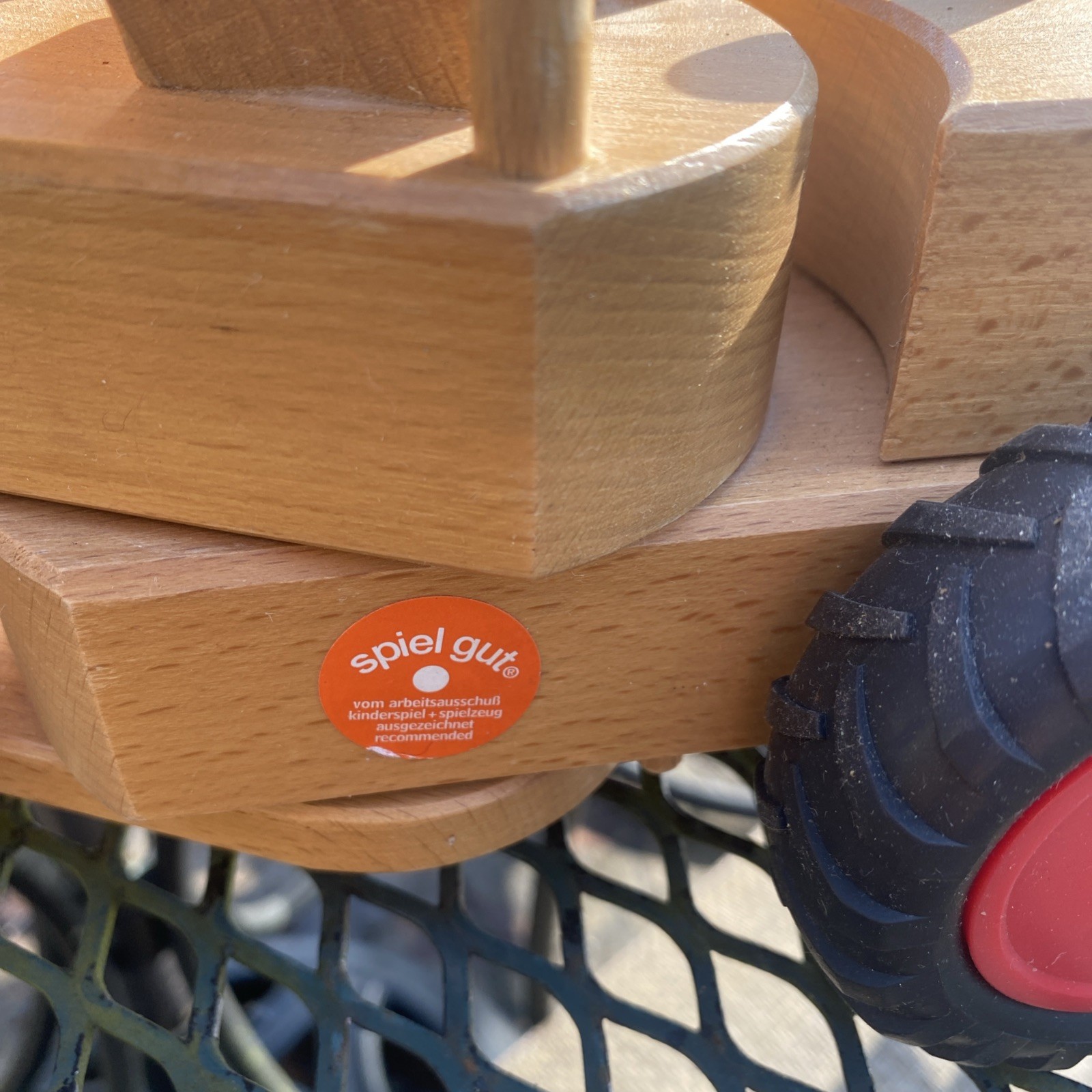 Vintage Fagus Early Production Front Loader w/Cab & Lifting Fork And Blue Guy