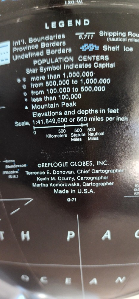 replogle 12 inch starlight globe