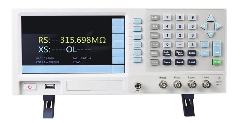 Precision LCR Meter Frequency 10Hz～100kHz Accuracy 0.05% Frequency Adjustable