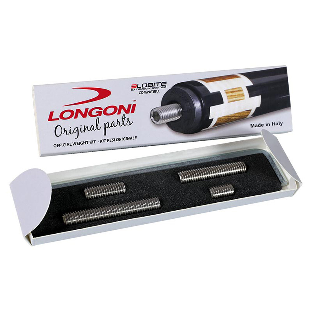 LONGONI Billiard Pool Carom Cue Weight Kit