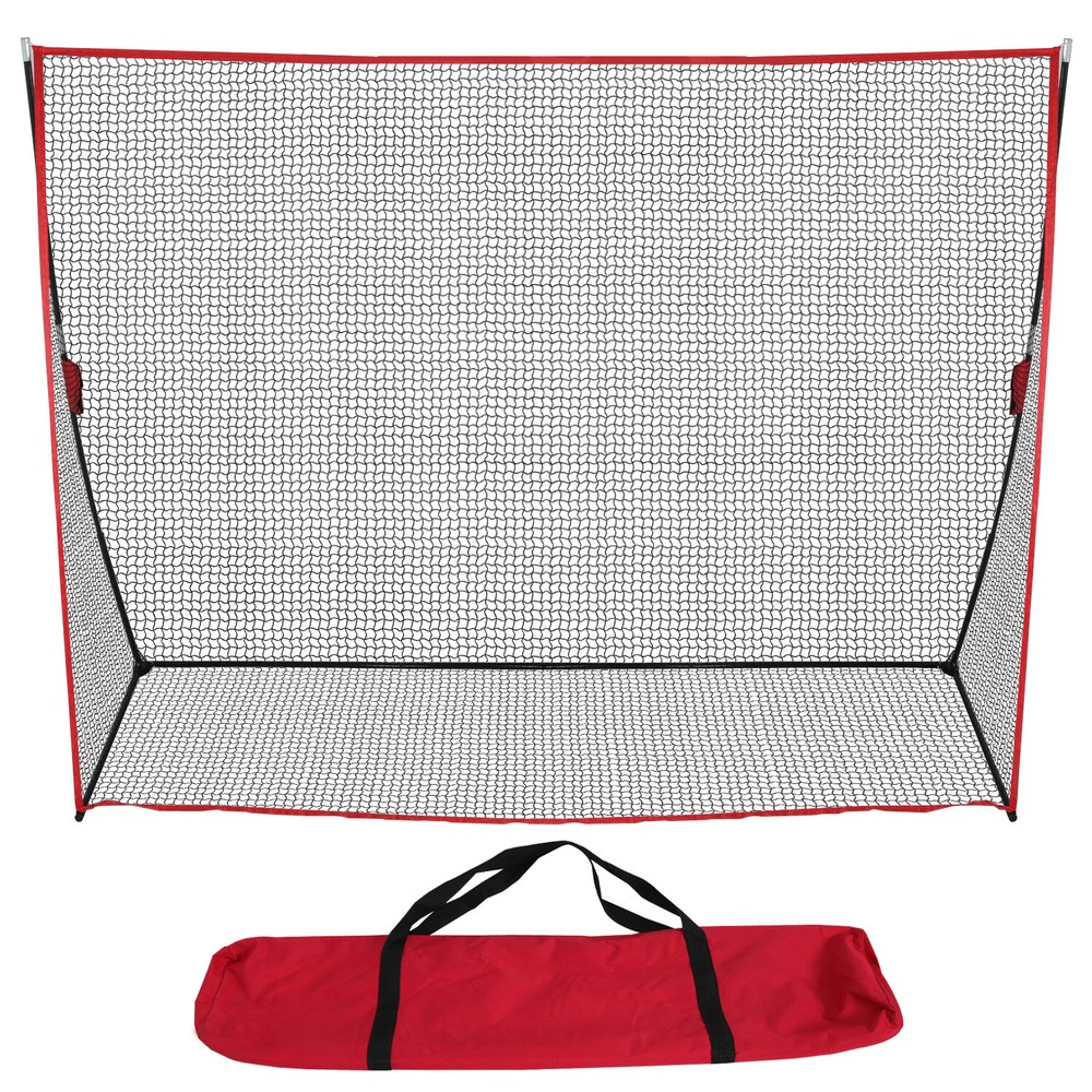 10x7ft Portable Golf Practice Net Hitting Training Net w/Carry Bag for Backyard