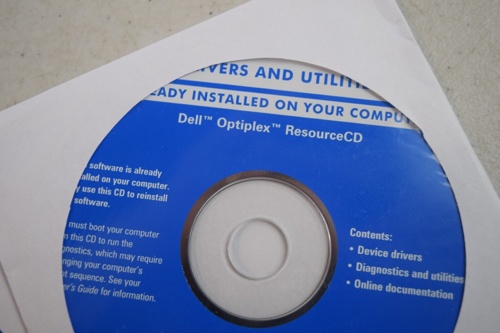38x Dell OPTIPLEX Resource CD - Drivers, Diagnostics and Utilities SEALED