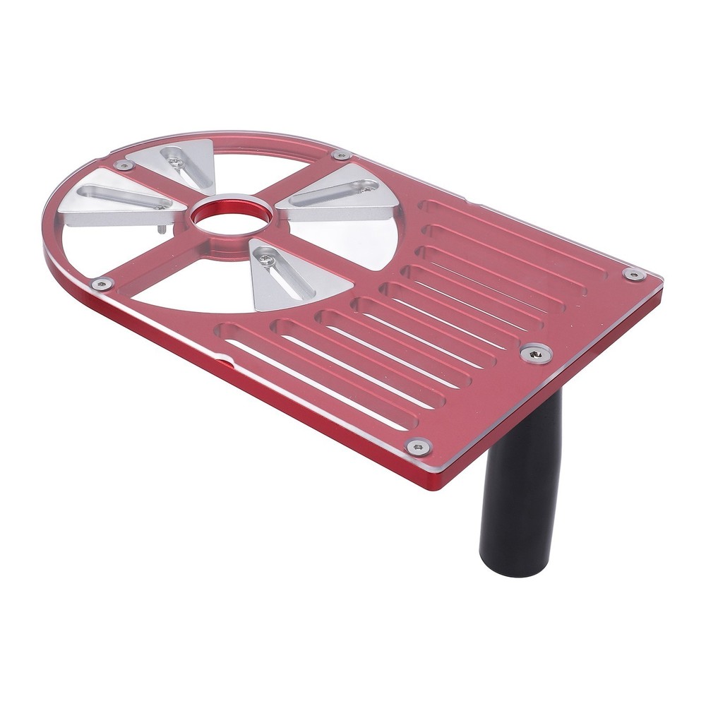 Trimming Machine Base Plate Aluminum Alloy Adjustable Workbench Base for 65
