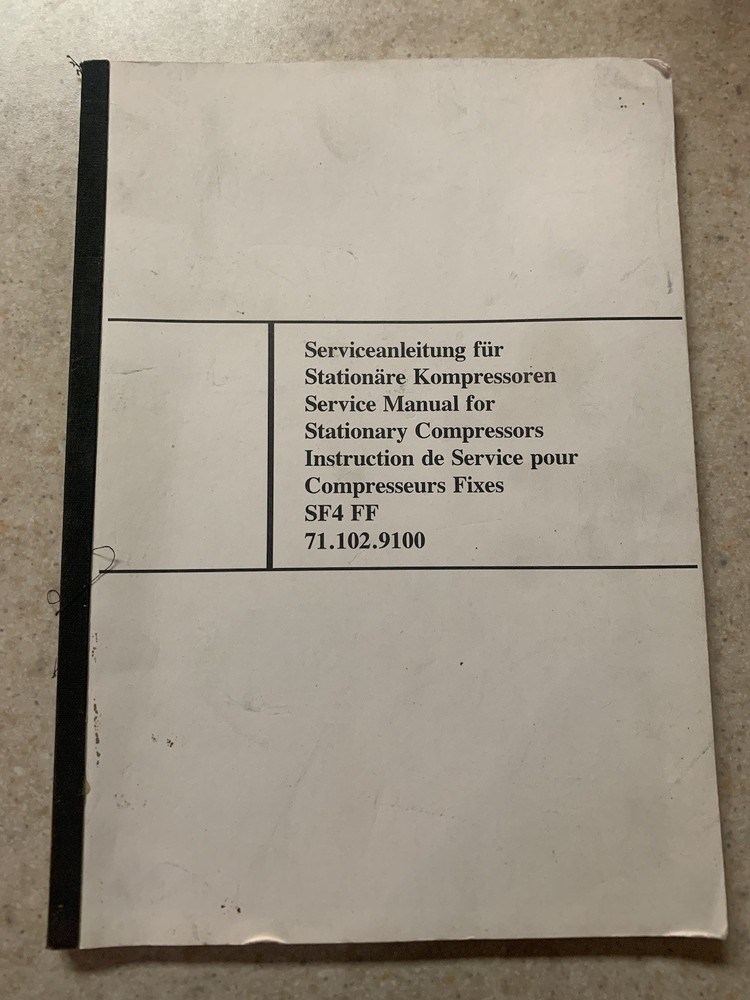 Heidelberg Atlas Copco Compressor Service Manual
