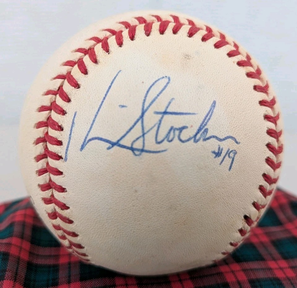 Kevin Stocker Autographed Onl Baseball Jsa