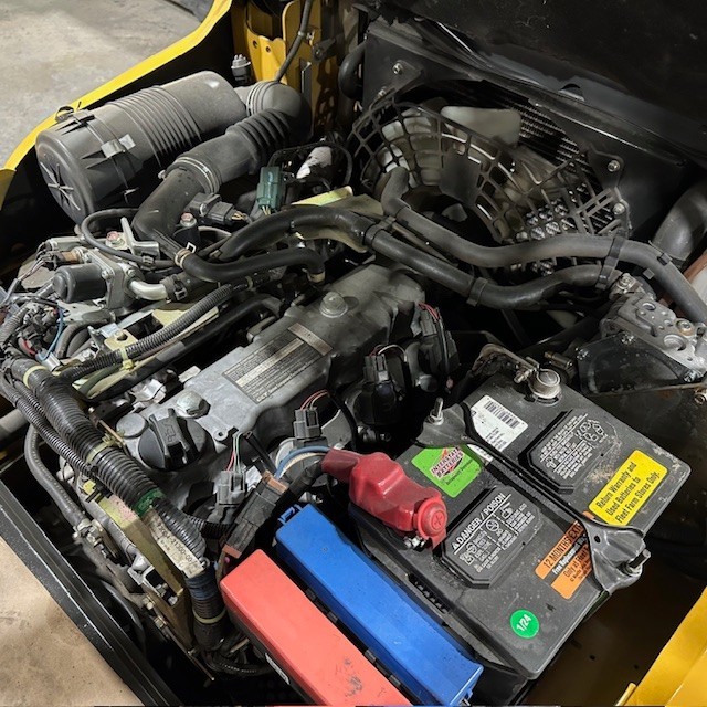 2021 Cat 2C6500 6500lbs Used Forklift Triple Mast Sideshift LP Gas 9066 Hours