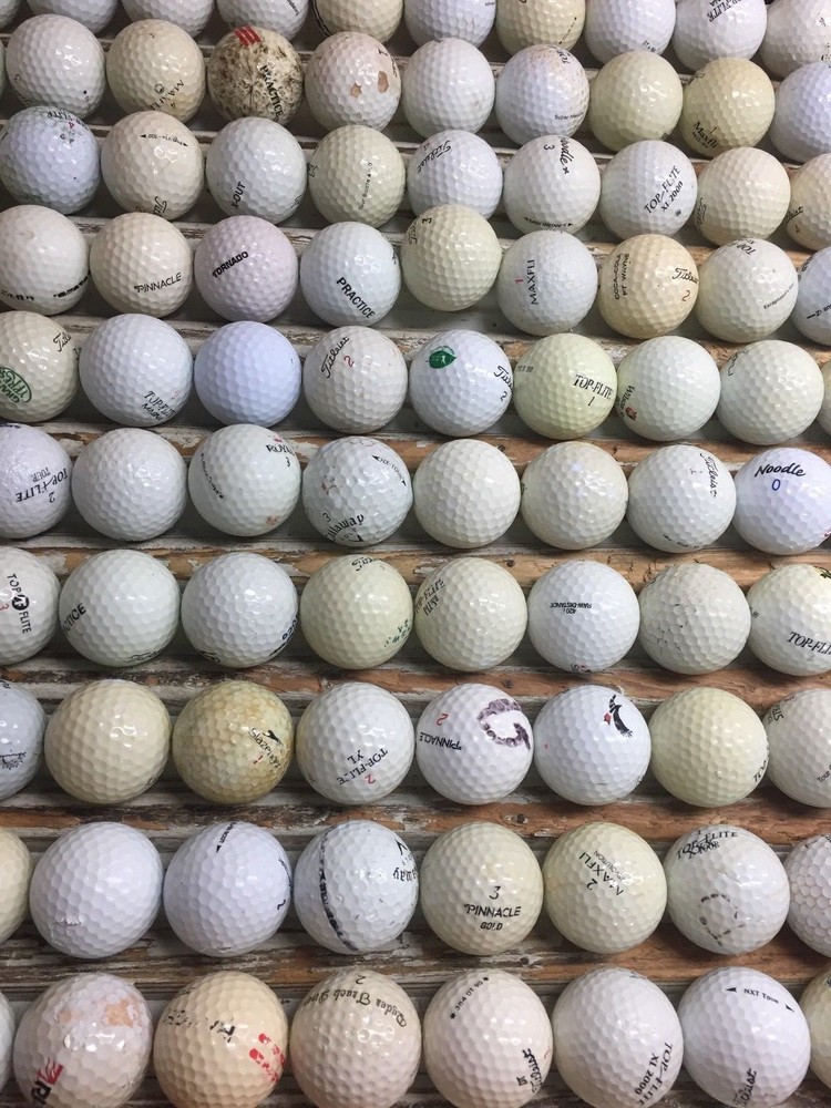 100 Hit-Away Shag Practice Range Used Golf Balls