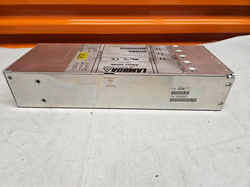 Lambda J60048 Alpha 600W Power Supply CA600