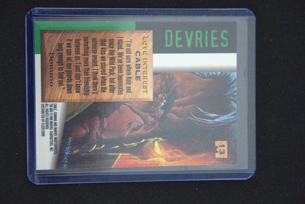 1995 Marvel Masterpieces - Collection Singles / Set - Build Out Your Set