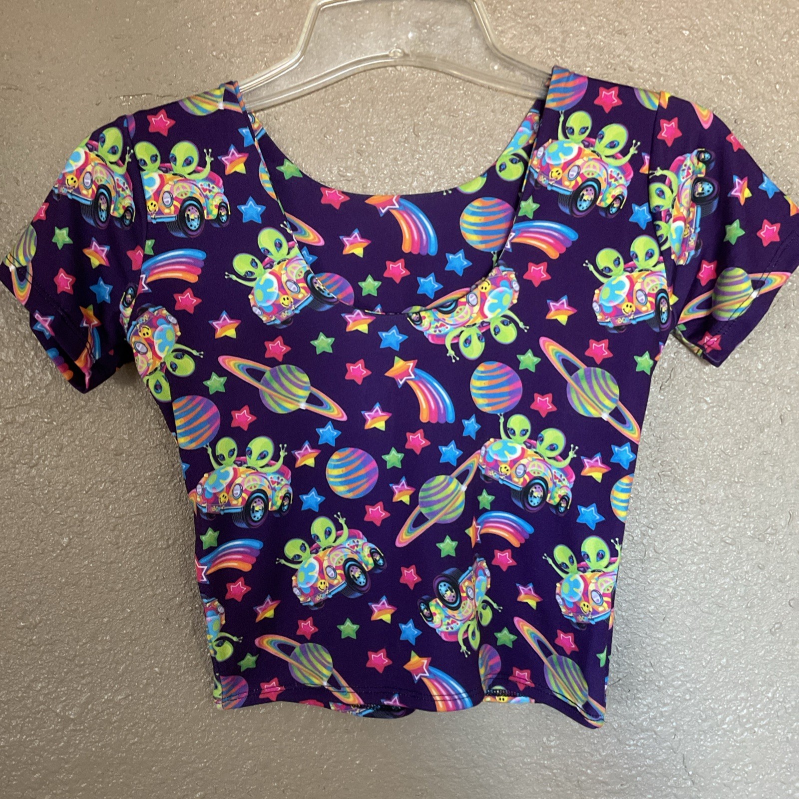 Lisa Frank Zoomer & Zorbit Crop Top “See Description”