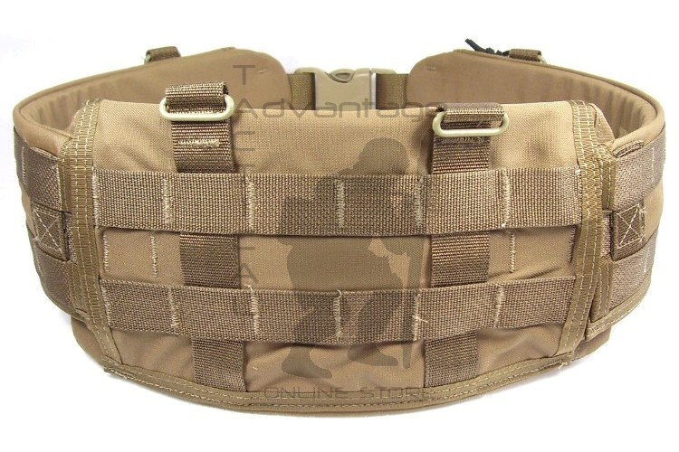BAE Systems ECLiPSE Padded MOLLE Assault Belt - SM/MD coyote brown USMC