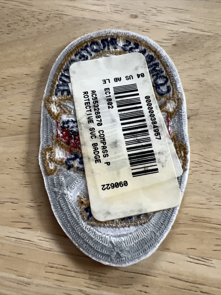 Compass Protective Services shield patch-new