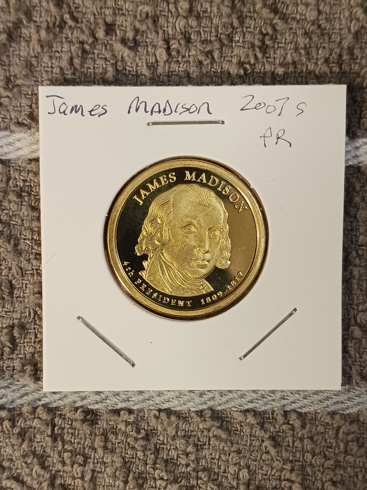 2007 -S Thomas Jefferson Presidential Proof Dollar