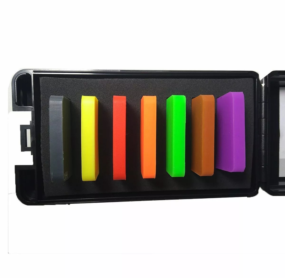 Shore A Durometer Test Block Durometer Test Block Kit Hardness Test Block 7Color