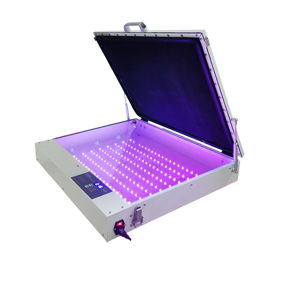 110V 20" x 24" Vacuum LED UV Exposure Unit 80W Precise Screen Printing Precise
