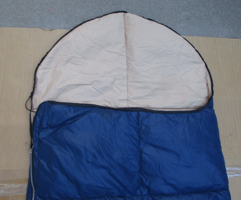 Blue Down Sleeping Bag