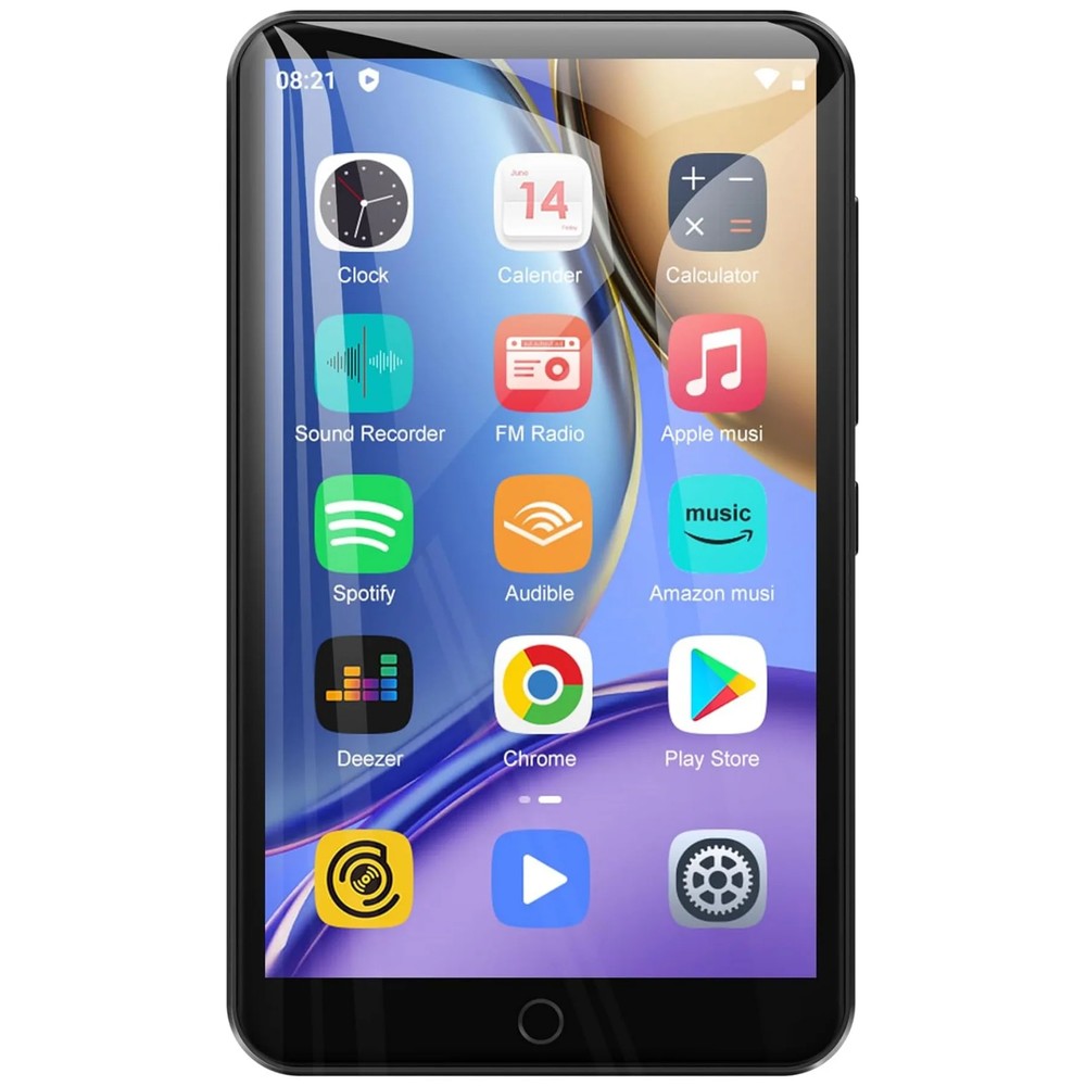 80GB MP3 Player Android 9.0 with Bluetooth,4.0-inch touchscreen with speakers ﻿