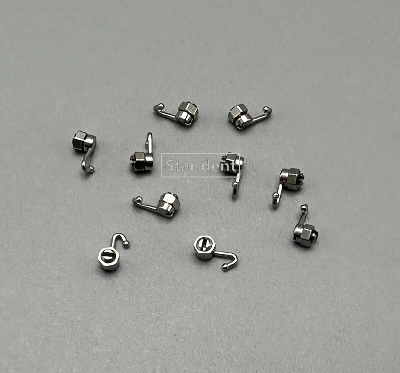 Dental Orthodontic Activity Crimpable Hooks Arch Wire Hook Stops Lock Left Right