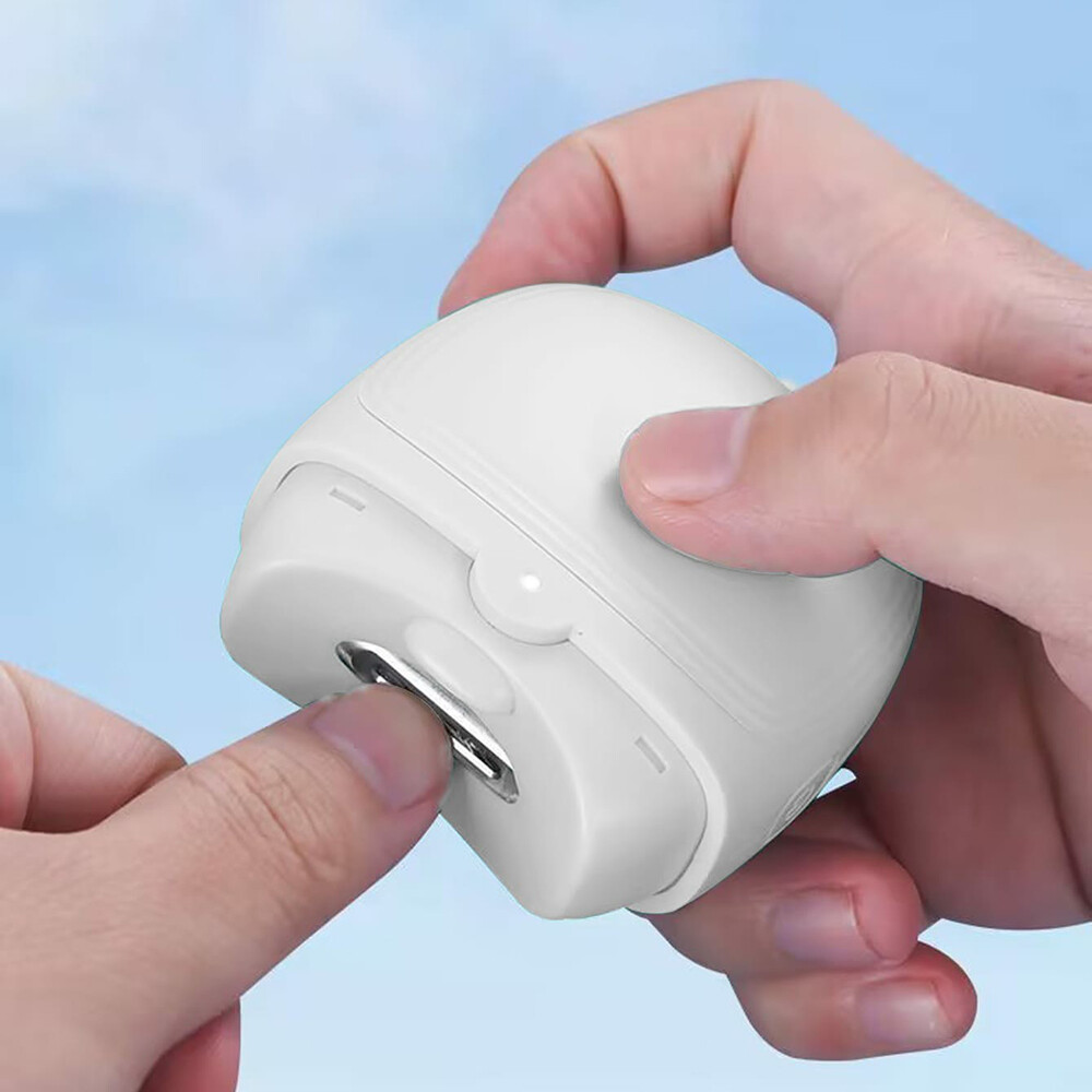 USB electric nail clipper Automatic nail clipper with trimmer