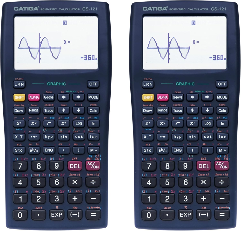 Scientific Calculator with Graphic Functions - Multiple Modes with Intuitive Int
