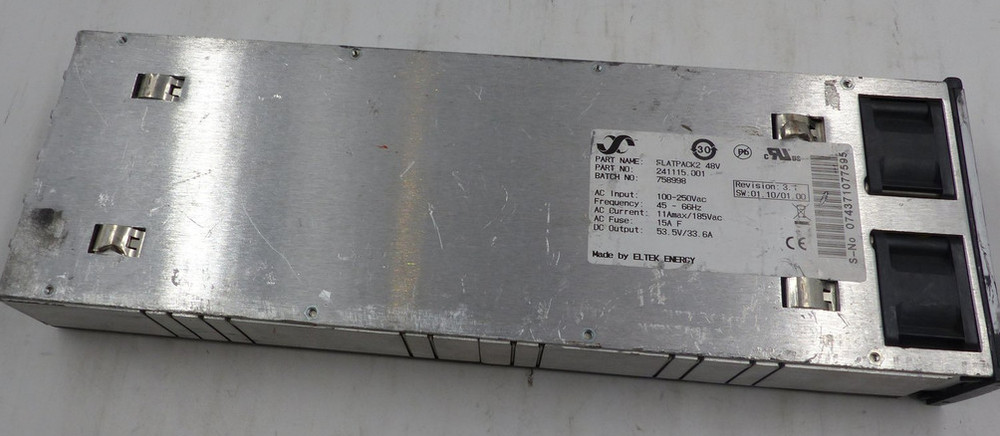ELTEK 241115.001 FLATPACK2 48V POWER SUPPLY RECTIFIER MODULE