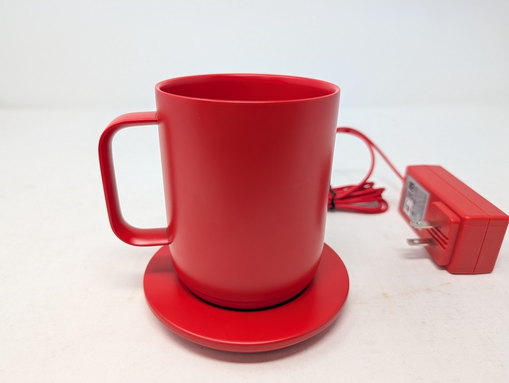 Ember Smart Temperature Control Mug 10oz (295ml) Red with Charging Coaster