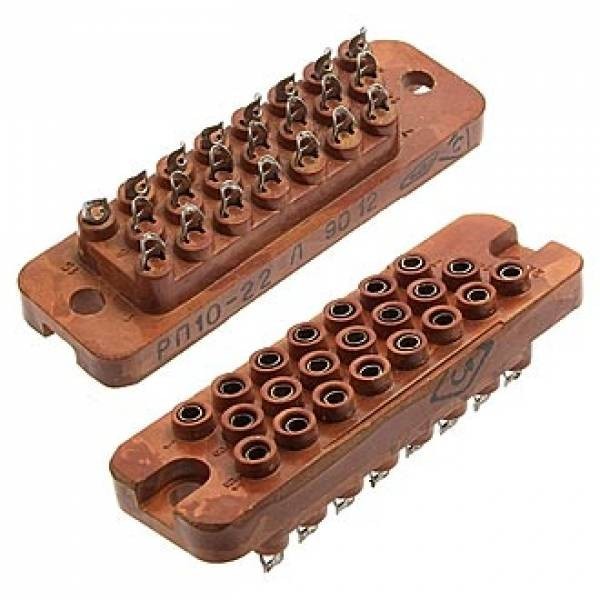 RP10-22 РП10-22 Socket Rectangular Manual Connection Connector 22Pin