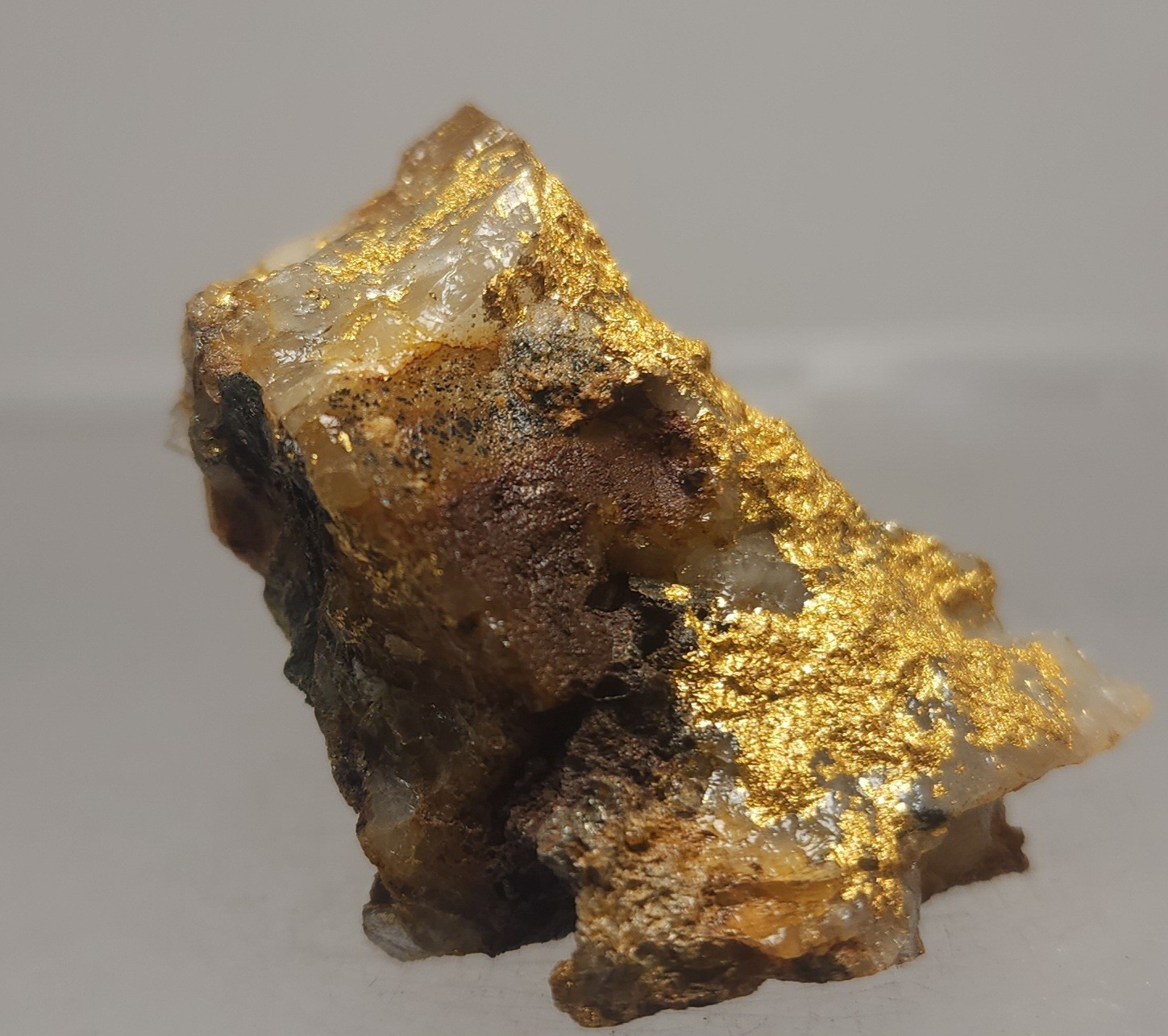 Gold Ore Specimen 18.1g Malleable Gold Tellurides From Ontario 622 Was $149
